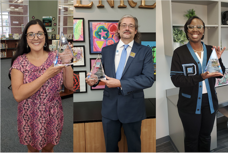 Marilyn Stephens, Joe Blanton and Charvela Fearon