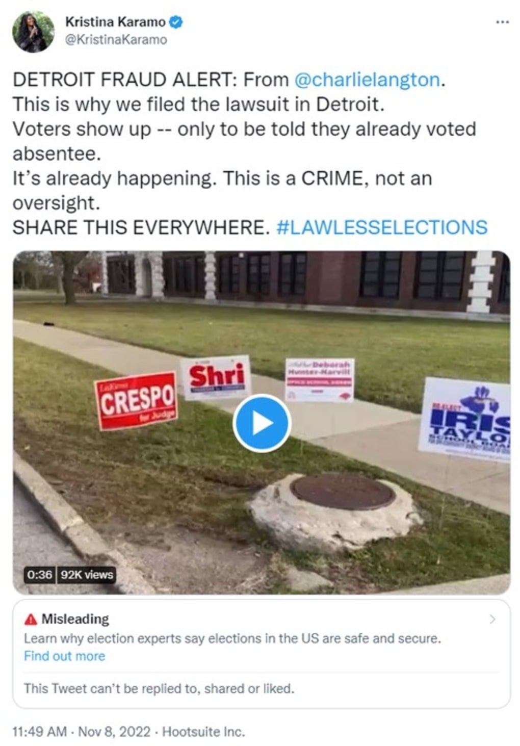 2022 Midterm Elections: Unpacking False and Misleading Narratives