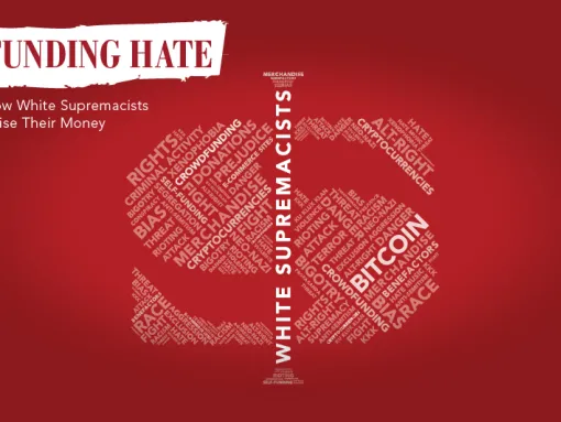 White Supremacy Fundraising cover