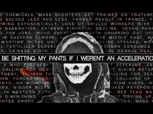 An image from The Hard Reset, a Terrorgram publication