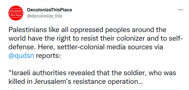 anti Israel Activists