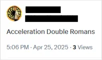 Double Roman Salute/Double Romans 