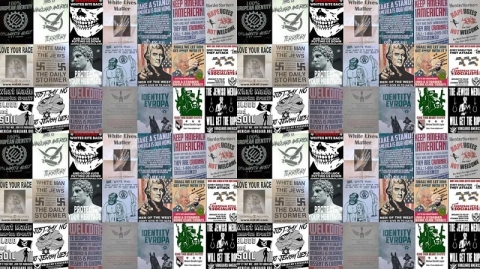 white supremacist fliers 2018