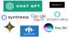 Examples of generative artificial intelligence tools and apps